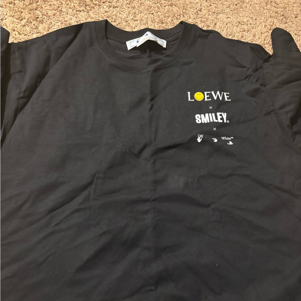 Off-White Black T-Shirt NO OFF WHITE TAG